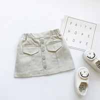 Load image into Gallery viewer, 2 Pieces Set Baby Kid Girls Letters Jackets Outwears And Skirts Wholesale 23021002
