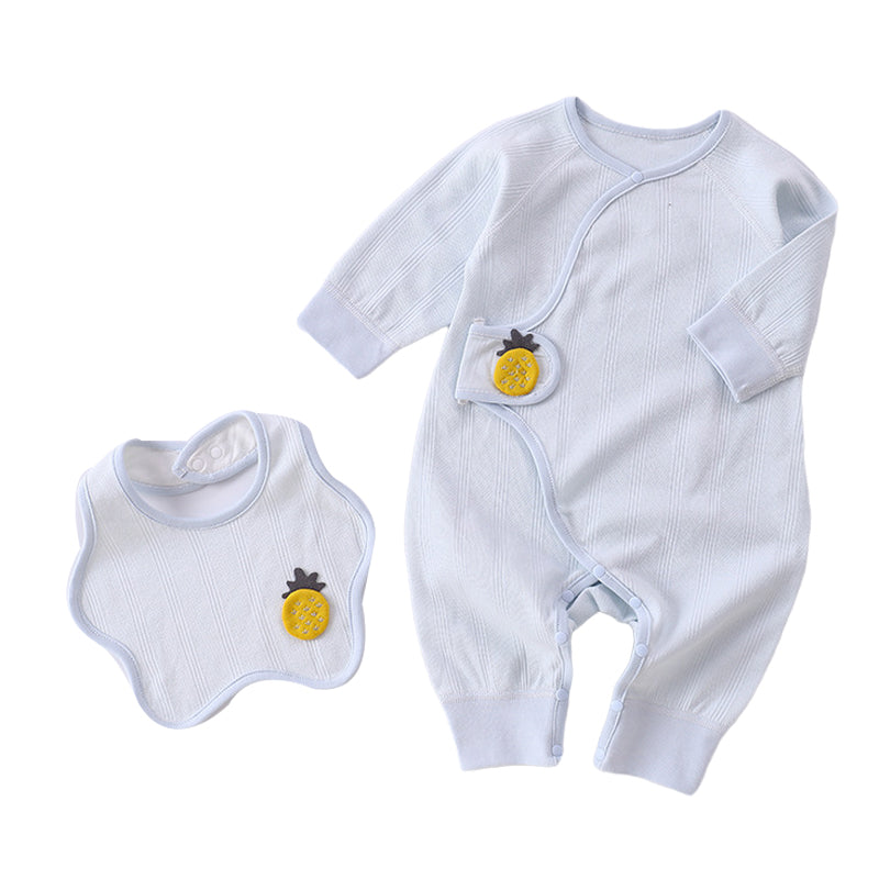 Baby Unisex Fruit Jumpsuits Wholesale 23021011