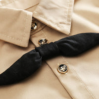 Load image into Gallery viewer, 2 Pieces Set Baby Boys Solid Color Bow Shirts And Striped Pants Wholesale 230210115
