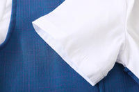 Load image into Gallery viewer, 2 Pieces Set Baby Kid Boys Bow Tops And Solid Color Shorts Wholesale 230210117
