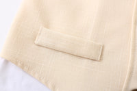 Load image into Gallery viewer, 2 Pieces Set Baby Kid Boys Bow Tops And Solid Color Shorts Wholesale 230210117
