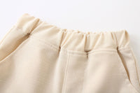 Load image into Gallery viewer, 2 Pieces Set Baby Kid Boys Bow Tops And Solid Color Shorts Wholesale 230210117
