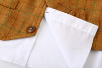 Load image into Gallery viewer, 2 Pieces Set Baby Kid Boys Birthday Party Checked Bow Tops And Shorts Wholesale 230210118
