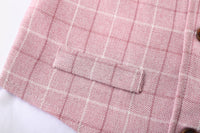 Load image into Gallery viewer, 2 Pieces Set Baby Kid Boys Birthday Party Checked Bow Tops And Shorts Wholesale 230210118
