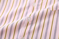 Load image into Gallery viewer, 2 Pieces Set Baby Kid Boys Birthday Party Striped Bow Shirts And Solid Color Jumpsuits Wholesale 230210121
