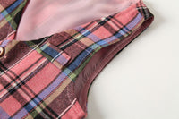 Load image into Gallery viewer, 3 Pieces Set Baby Kid Boys Birthday Party Bow Shirts Checked Vests Waistcoats And Pants Wholesale 230210122
