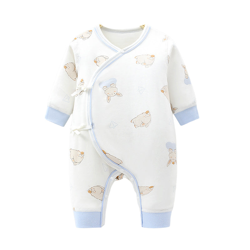 Baby Unisex Fruit Animals Cartoon Print Jumpsuits Wholesale 230210126