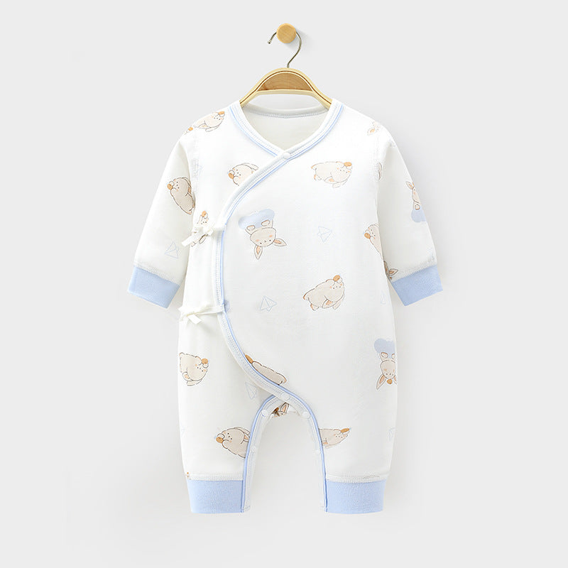 Baby Unisex Fruit Animals Cartoon Print Jumpsuits Wholesale 230210126