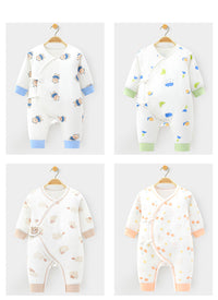 Load image into Gallery viewer, Baby Unisex Fruit Animals Cartoon Print Jumpsuits Wholesale 230210126
