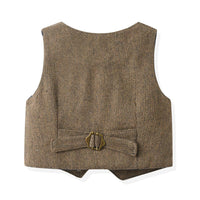 Load image into Gallery viewer, 3 Pieces Set Baby Kid Boys Birthday Party Solid Color Dinosaur Bow Shirts Vests Waistcoats And Pants Wholesale 230210129
