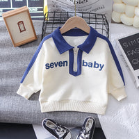 Load image into Gallery viewer, 2 Pieces Set Baby Kid Boys Letters Polo Shirts And Pants Wholesale 230210133
