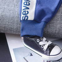 Load image into Gallery viewer, 2 Pieces Set Baby Kid Boys Letters Polo Shirts And Pants Wholesale 230210133
