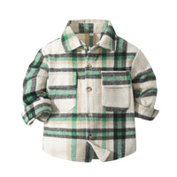 Load image into Gallery viewer, Baby Kid Boys Checked Shirts Wholesale 230210135
