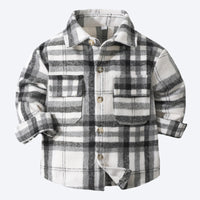 Load image into Gallery viewer, Baby Kid Boys Checked Shirts Wholesale 230210135
