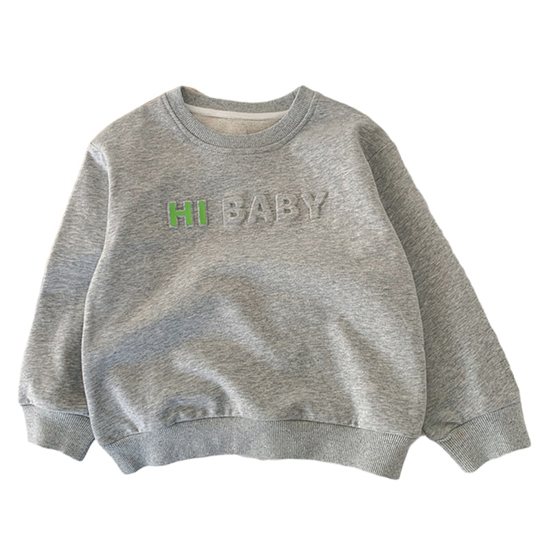 Baby Kid Unisex Letters Hoodies Sweatshirts Wholesale 230210140