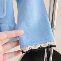 Load image into Gallery viewer, 2 Pieces Set Baby Kid Girls Bow Jackets Outwears And Color-blocking Pants Wholesale 230210233
