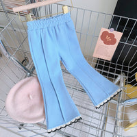 Load image into Gallery viewer, 2 Pieces Set Baby Kid Girls Bow Jackets Outwears And Color-blocking Pants Wholesale 230210233
