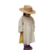 Load image into Gallery viewer, Baby Kid Girls Solid Color Embroidered Dresses Wholesale 230210241
