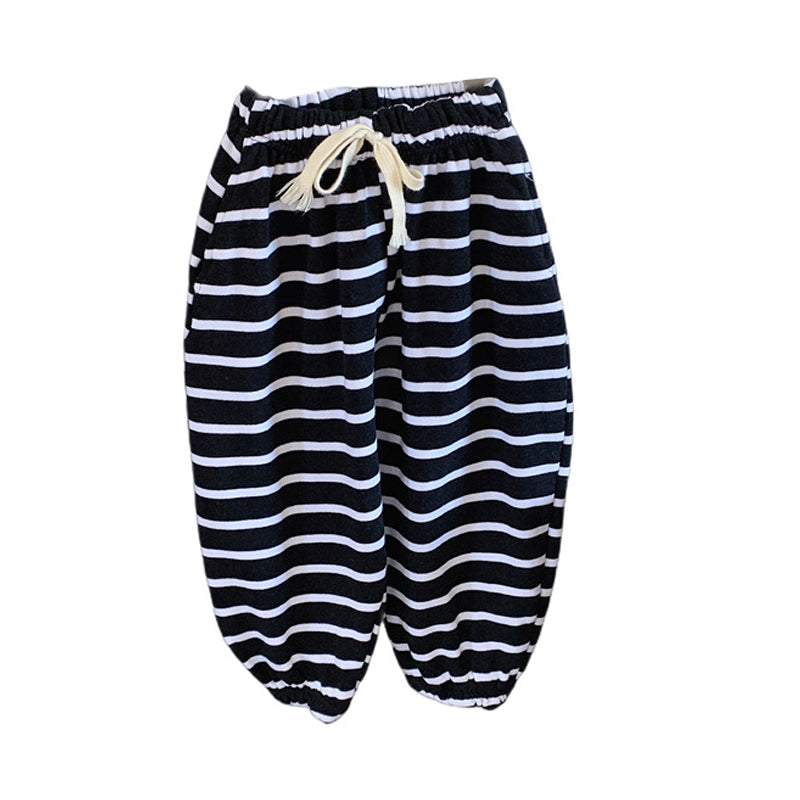 Baby Kid Unisex Striped Pants Wholesale 230210255