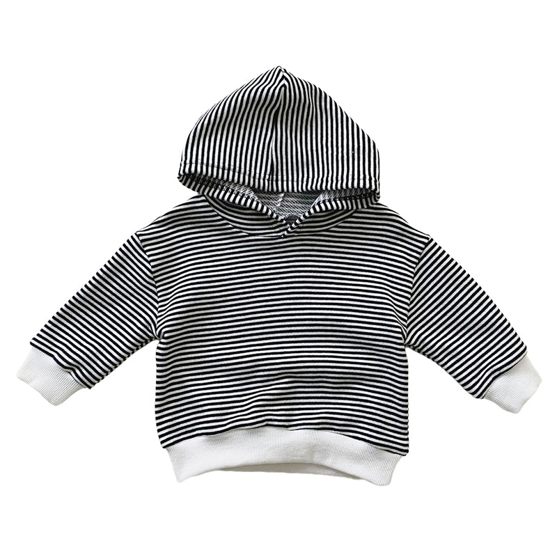 Baby Kid Girls Striped Hoodies Sweatshirts And Solid Color Dresses Wholesale 230210277