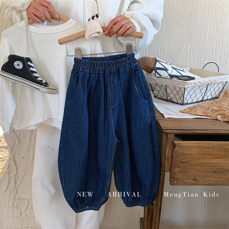 Baby Kid Boys Solid Color Pants Wholesale 230210313