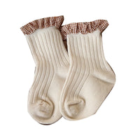 Load image into Gallery viewer, Girls Checked Accessories Socks Wholesale 230210321
