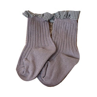 Load image into Gallery viewer, Girls Checked Accessories Socks Wholesale 230210321
