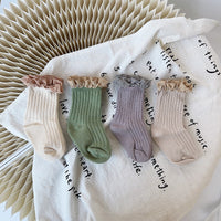 Load image into Gallery viewer, Girls Checked Accessories Socks Wholesale 230210321
