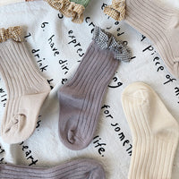 Load image into Gallery viewer, Girls Checked Accessories Socks Wholesale 230210321
