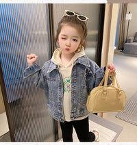 Load image into Gallery viewer, Baby Kid Girls Cartoon Print Jackets Outwears Wholesale 230210325
