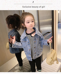 Load image into Gallery viewer, Baby Kid Girls Cartoon Print Jackets Outwears Wholesale 230210325
