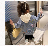 Load image into Gallery viewer, Baby Kid Girls Cartoon Print Jackets Outwears Wholesale 230210325
