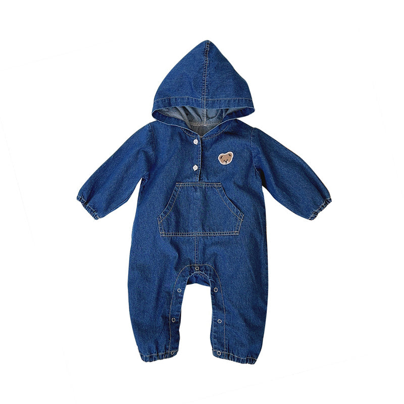 Baby Unisex Cartoon Print Jumpsuits Wholesale 230210373