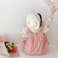 Load image into Gallery viewer, 2 Pieces Set Baby Girls Flower Print Tops And Embroidered Pants Wholesale 230210383
