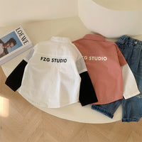 Load image into Gallery viewer, Baby Kid Boys Letters Shirts Wholesale 230210412
