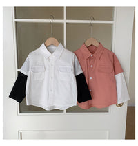 Load image into Gallery viewer, Baby Kid Boys Letters Shirts Wholesale 230210412
