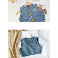 Load image into Gallery viewer, Baby Unisex Cartoon Vests Waistcoats Wholesale 23021054

