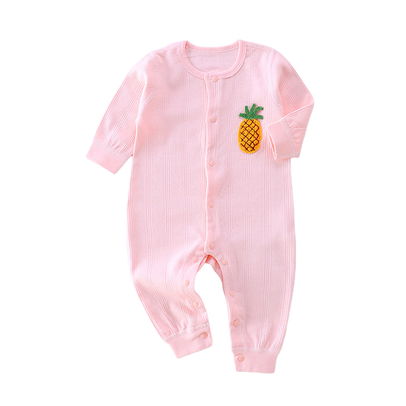 Baby Unisex Fruit Jumpsuits Wholesale 23021058