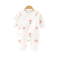 Load image into Gallery viewer, Baby Unisex Flower Print Jumpsuits Wholesale 23021081
