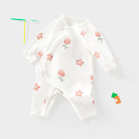 Load image into Gallery viewer, Baby Unisex Flower Print Jumpsuits Wholesale 23021081
