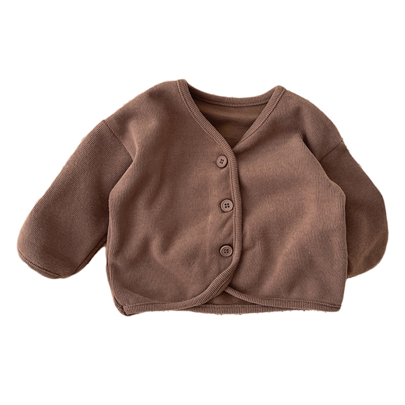 Baby Unisex Rainbow Print Jackets Outwears Wholesale 23021083