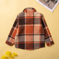 Load image into Gallery viewer, Baby Kid Boys Checked Bow Shirts Wholesale 230213157
