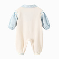 Load image into Gallery viewer, Baby Boys Color-blocking Bow Birthday Party Jumpsuits Wholesale 230213160
