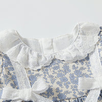 Load image into Gallery viewer, Baby Kid Girls Flower Bow Print Dresses Wholesale 23021325

