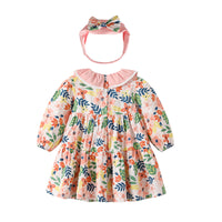 Load image into Gallery viewer, Baby Kid Girls Flower Print Dresses Wholesale 230213294
