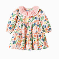 Load image into Gallery viewer, Baby Kid Girls Flower Print Dresses Wholesale 230213294
