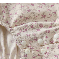 Load image into Gallery viewer, Baby Girls Flower Print Rompers Wholesale 23021330
