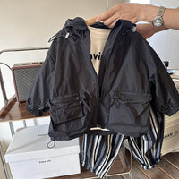 Load image into Gallery viewer, Baby Kid Boys Solid Color Jackets Outwears Wholesale 230213337
