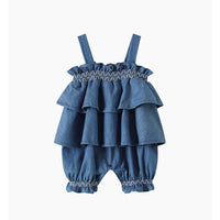 Load image into Gallery viewer, Baby Girls Solid Color Jumpsuits Wholesale 230213339
