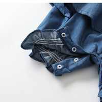 Load image into Gallery viewer, Baby Girls Solid Color Jumpsuits Wholesale 230213339
